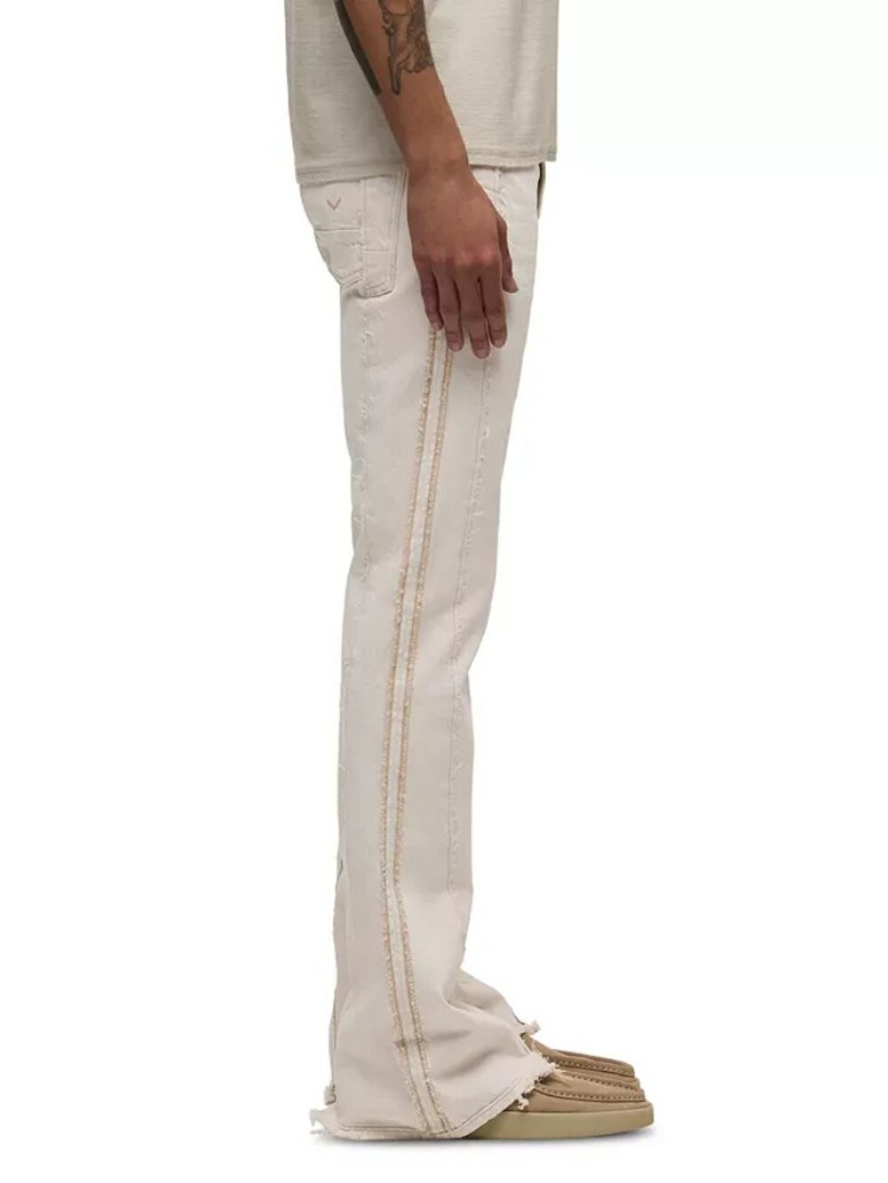 Hudson Jeans Walker Reconstructed Kick Flare Natural Jeans Men's 33